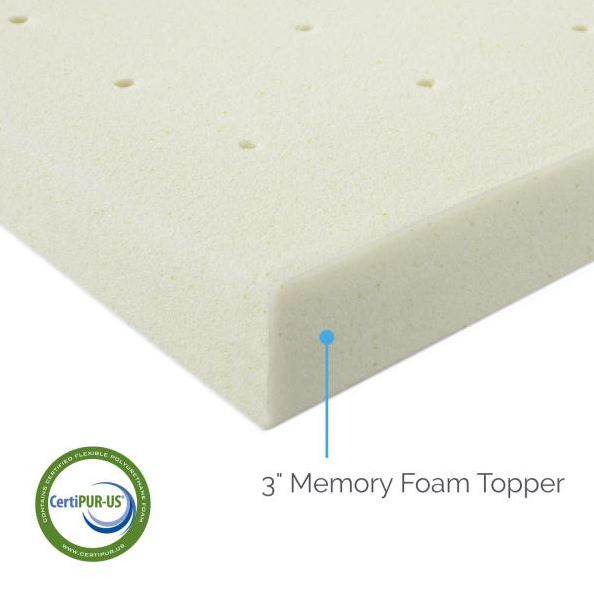 lucid bamboo mattress topper